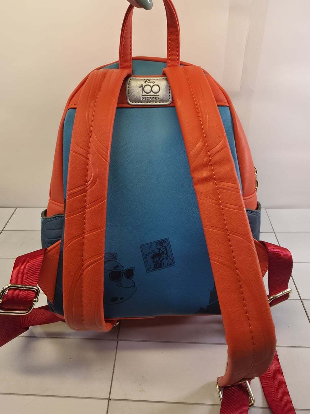 Disney Parks Mini Backpack 100 Decades 1990s A Goofy Movie Max Loungefly Bag - Picture 5 of 7